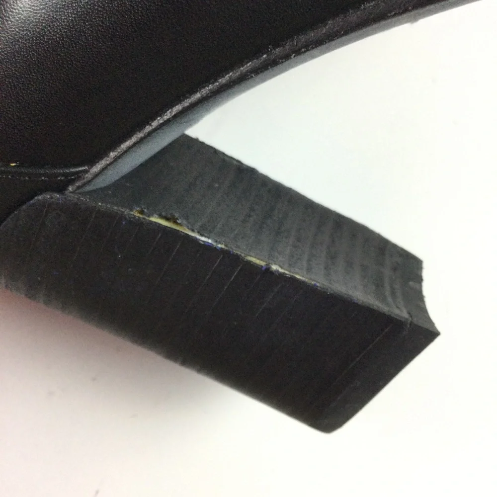 EILEEN FISHER Black Leather Zipper Bootie Sz 8